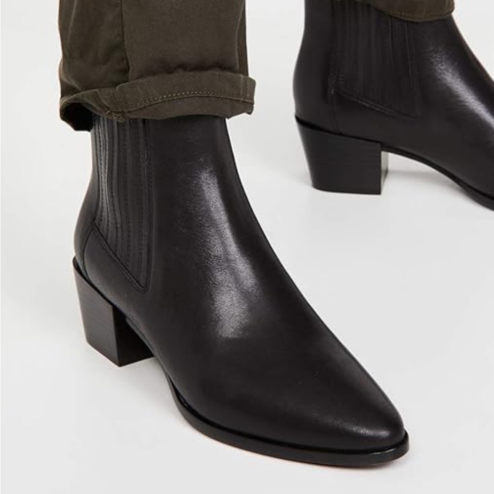 Rag & Bone Women's Rover Black Western Booties